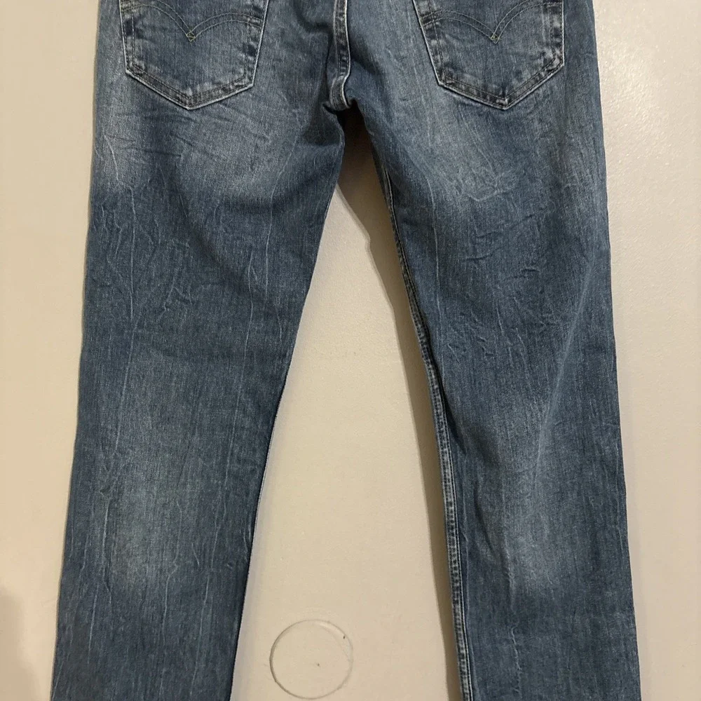 Levi's 511 Jeans Straight Blended Denim Pants 5-Pockets Men's W 28 L 32